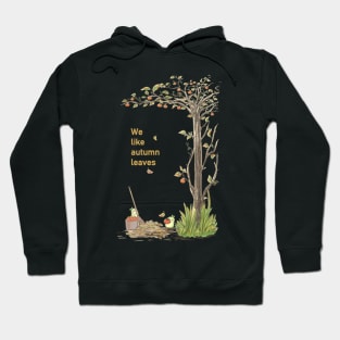 autumn leaves Hoodie